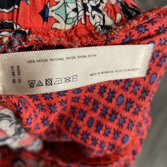 ANTHROPOLOGIE Lilka Printed Palazzo Wide Leg Pants - Picture 7 of 8